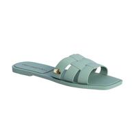 DON ALGODON Chanclas Mujer - Chanclas para Playa y Piscina - Sandalias Flip Flop de Goma con Suela Antideslizante y ligera (Verde, Sistema tallas calzado EU, Adulto, Mujer, Números, mediano, 36)