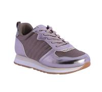 DON ALGODON - Deportivas Mujer - Zapatillas Deportivas Mujer - Sneakers Mujer - Base de Nylon - Puntera y talón sintético - Plataforma en Blanco, Beige y Color Caramelo - Logo Bordado - Evel