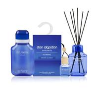 Don Algodón Hombre Pack I LOVE YOU | Set Regalo Hombre con Colonia 200 ml y Ambientadores para Hogar, Coche y Armario | Fragancia Clásica Fresca y Elegante