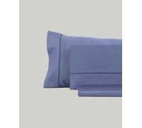 Don Algodón Juego bordado Don algodón 300 h 090 cm. elba azul petróleo. default Cama 105 cm