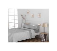 Don Algodón Juego de sábanas tela Don algodón 150 h 090 cm. Damara gris. Cama 150 cm