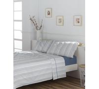 Don Algodón Juego sábanas Andros azul. default Cama 180 cm