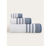 Don Algodón JUEGO TOALLAS JACQUARD maxima absorción y suavidad. Azul 100 x 150 cm