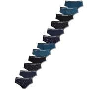 DON ALGODON | Pack 12 Slips Hombre Suaves, Transpirables y Resistentes (FR/ES, Letras, L, Regular, Regular, Multicolor2)