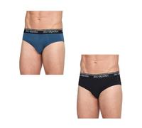 DON ALGODON DAS00050104 Ropa Interior, Negro/Azul, M para Hombre