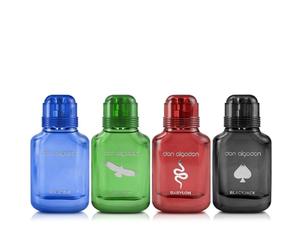 Don Algodón Pack 4 Mini Colonias Hombre | Eau de Toilette 4 x 30 ml | Babylon, Freedom, Black Jack y Original | Set de Perfumes Masculinos | Ideal para Viaje y Regalo