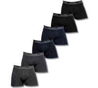 DON ALGODON | Pack 6 Boxers Hombre Suaves, Transpirables y Resistentes (FR/ES, Letras, L, Regular, Regular, Multicolor1)