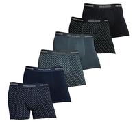 DON ALGODON | Pack 6 Boxers Hombre Suaves, Transpirables y Resistentes (FR/ES, Letras, XL, Regular, Regular, Multicolor6)