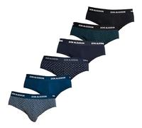 DON ALGODON | Pack 6 Slips Hombre Suaves, Transpirables y Resistentes (FR/ES, Letras, L, Regular, Regular, Multicolor2)