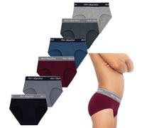 DON ALGODON | Pack 6 Slips niño Calidad y suavidad excepcionales (FR/ES, Edad, 6 años, Regular, Multicolor)