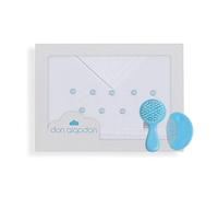 Don Algodón Sábanas Cuna Zoe Blanco Azul