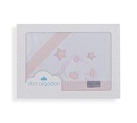 Don Algodón Sábanas Minicuna Viggo Blanco Rosa