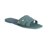 DON ALGODON Leucofrina, Sandalias Mujer Verano, Verde, 39 EU