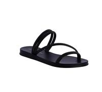 DON ALGODON Libertad, Sandalias Mujer Verano, Negro, 38 EU