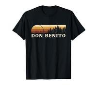 Don Benito, España Evergreen Vintage Sunset Camiseta