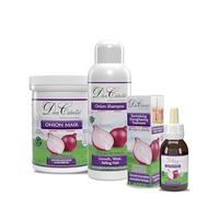 Don Cabello Pack Cebolla Roja Anticaída, Champú y Mascarilla sin Olor, para Cabello Débil o Graso, Fuerza, Brillo y Volumen (500 ML)