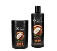 Don Cabello Pack Coco Nutritivo 1000 ml + 1000 ml, Champú y Mascarilla con Aloe Vera, Hidratación, Control Frizz, Cabello Suave y Brillante