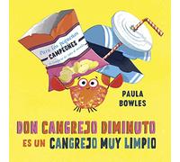 Don cangrejo diminuto es un cangrejo muy limpio (Picarona)