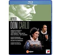 Don Carlo [José Carreras, Agnes Baltsa, Herbert von Karajan, Wiener Philharmoniker, Salzburg Easter Festival, 1986] [Blu-ray] [Francia]