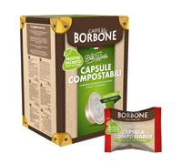 50 Cápsulas Compostables Café Borbone Don Carlo Red Compatibles Con Modo Mio