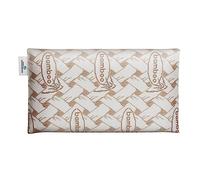 Don Descanso - Almohada de Viaje Viscoelástica Bamboo (42 x 24cm), Ergonómica, Antiácaros y Transpirable. Ideal para Coche y Avión, Alivia la Fatiga, Apoyo de Cabeza y Cuello. Fabricada en España