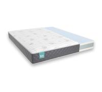 Don descanso - Colchón 200x200 Viscoelastico Mulhacen DualSense, Altura ± 21cm. Multicapa con Núcleo GravityFoam, Firmeza Alta, Doble Cara Invierno/Verano, Transpirable. Fabricado en España, Gris