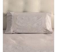 Don Descanso - Pack de 2 Fundas para Almohada de 70/75 cm. Funda de Almohada de Algodón 100% Gris 180 Hilos. Máximo Frescor y Calidad, Suave, Transpirable y Ligera. Apta para Lavar a 30ºC.