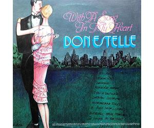 Don Estelle - Estelle, Don With A Song In My Heart LP Lofty LR1002 EX/EX 1970s There is sticker mark on front of sleeve. Tracks: With A Song In My Heart, One Morning In May, It's Only A Paper Moon, Stay As Sweet As You Are, The Very Thought Of You, Close Your Eyes, Try A Little Tenderness, Always, Begin The Beguine, Sweet Lorraine, Too Marvellous For Words, It's Easy To Remember, Deep Purple, I Only Have Eyes For You, Can I Forget You, September In The Rain