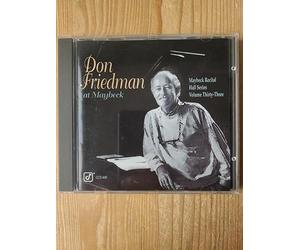 Don Friedman - Maybeck Recital Hall