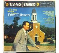 DON GIBSON NO ONE STANDS ALONE vinyl record