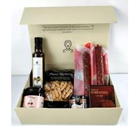 DON GOURMET, Cesta Gourmet para Regalar, Cesta Navidad, Personalizable, Queso curado, lote embutidos ibéricos, aceite de oliva virgen extra, pate, pack ibéricos, regañas. Regalo cumpleaños.