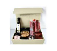 DON GOURMET, Cesta Gourmet para Regalar, Personalizable, Queso curado, jamón ibérico, chorizo ibérico, lote embutidos ibéricos, aceite de oliva, pack ibéricos, Regalo Día del Padre. (CESTA 10)