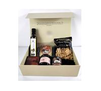 DON GOURMET, Cesta Gourmet para Regalar, Personalizable, Queso curado, jamón ibérico, chorizo ibérico, lote embutidos ibéricos, aceite de oliva, pack ibéricos, Regalo San Valentín. (CESTA 12)