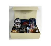 DON GOURMET, Cesta Gourmet para Regalar, Personalizable, Queso curado, jamón ibérico, Fuet ibérico, lote embutidos ibéricos, aceite de oliva, patés, pack ibéricos, Regalo Profesor.