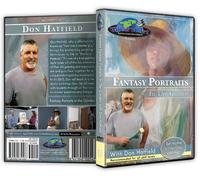 Don Hatfield - Video Art Lessons"Fantasy Portraits in The Garden" DVD