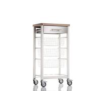 DON HIERRO - Carrito de cocina, carrito verdulero ONDA-