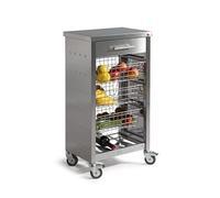 DON HIERRO - Carro de cocina, carrito verdulero OTTO INOX-