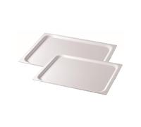 DON HIERRO - Set de 2 bandejas de servir, 42 x 29 cm y 48 x 37 cm, aptas para lavavajillas.