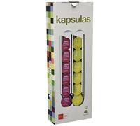 DON HIERRO - Set de 2 soportes adhesivos para cápsulas de café, compatibles con cápsulas Dolce Gusto - Acero inoxidable - KAPSULAS-