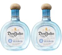 DON JULIO tequila blanco, 700 ml (Paquete de 2)
