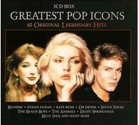 don mclean,deborah harry,stevie nicks,the beach boys,human league,the shadows and many more - cd 2 greatest pop icons 2o original legendary hits