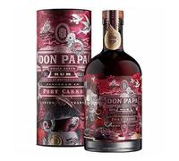 Don Papa Rum 7 Years Old Port Casks 40% Vol. 0,7l in Giftbox, 1