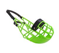 Don Pare Bozal Modelo 101 en Verde neón Beber Siempre Posible Ideal para Marcha Libre, Perrera, Jaula, Carreras de Perros, automóvil, protección contra cebos envenenados por Amathings