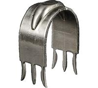 DON QUICHOTTE 902728 Pipe Fixx - Abrazadera Metalica de Fijación para Cartón-Yeso Galvanizado, Plateado