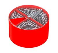 Don Quichotte S100930209 - Tornillos para electrodomésticos (3 unidades, 100 unidades), color rojo, longitud: 40 mm