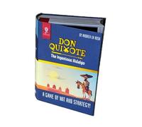 Don Quijote: El Ingenioso Hidalgo| Divertido e ingenioso juego de mesa familiar para 2 a 6 jugadores | Basado en la novela más leída del mundo | Fácil de aprender para mayores de 8 años, 20 minutos de
