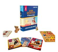 Don Quijote: El Ingenioso Hidalgo | Divertido Juego de Mesa Familiar para 2-6 Jugadores | Basado en la Famosa Novela | Fácil de Aprender (8+), 20 Minutos de Juego, con Contenido Extra en línea