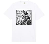 Don Quijote El Sueño Imposible Xilografiado Negro Print Comfort Colors Adult Heavyweight T-Shirt