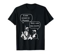 Don Quijote Knight Errant Literary Humor Book Lover Gift Camiseta