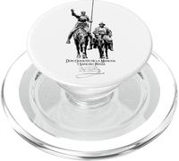 Don Quijote, Sancho Panza-Cervantes-España-Literatura PopSockets PopGrip para MagSafe